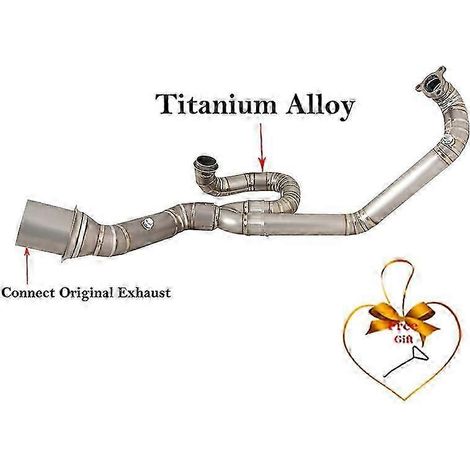 Tubo De Escape De Aleacin De Titanio Para Motocicleta, Silenciador Original Para Ktm 1290 Super Adventure R S 2021 - 2024( ) (1/5)