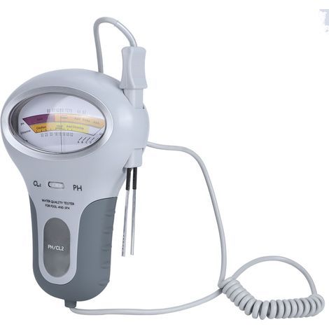 Testeur d'eau de piscine Portable, détecteur de PH, de chlore, moniteur de test de qualité de l'eau (1/5)