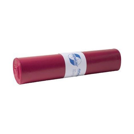 Abfallsack Standard 575x1000mm 70l rot 25 St./Pack.