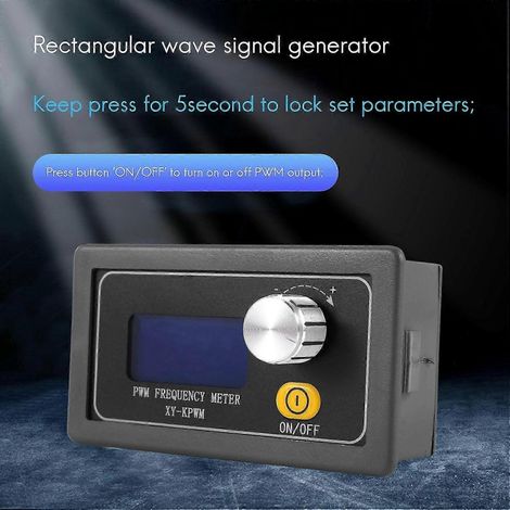 Módulo generador de señal de onda cuadrada con ciclo de trabajo y frecuencia de pulso PWM ajustable de 1 Hz a 150 kHz