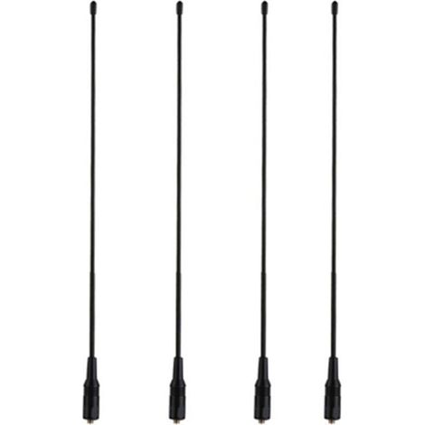 4 antennes pour talkie-walkie bi-bande UV5R UV-82 771 144/430 MHz 10 W-AquaForge (1/5)