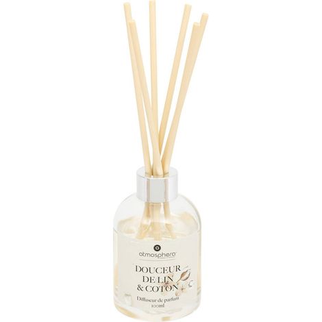 Diffusore di profumo oudy 100ml vetro lino dolcezza - Atmosphera créateur d'intérieur (1/2)