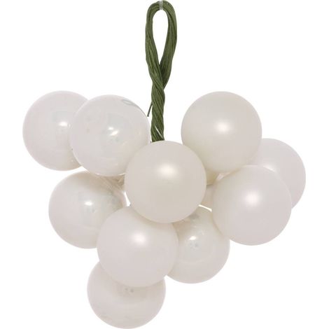 Bdn vetro a grappolo bianco 2cm x10 - Atmosphera créateur d'intérieur (1/2)