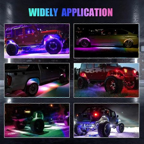 projecteurs LED RGB pour camions, éclairage sous caisse (1/5)