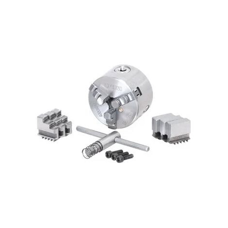 Fervi M075A/080 Mandrino di precisione autocentrante 3+3+3 griffe per tornio