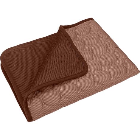 Tapis Rafraîchissant Pour Chien - 52x62 cm - Matériau Tissu Bleu - Auto-Rafraîchissant Sans Électricité - Imperméable Anti-Dérapant - Usage Intérieur Extérieur Voiture - 1 Pièce (1/5)