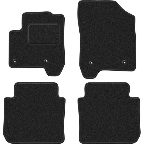 Tappetini auto in velluto per: Citroen C3 Picasso minivan (2008-2017) antracite
