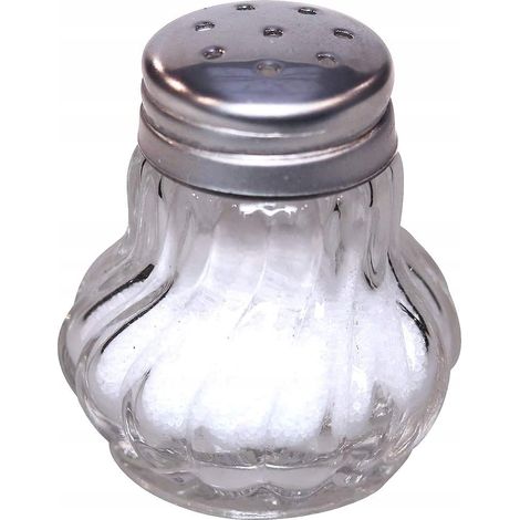 Accesorio de cocina aps mini salt and pepper shakers vidrio acero (1/2)