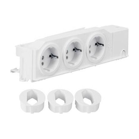 Toma Hager Hutschienen-Steckdose IPX2 rotación 90 grados