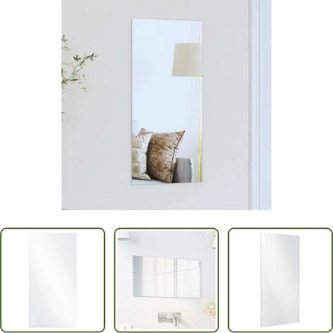 vidaXL Miroir moderne - Miroir mural Rectangulaire 30 x 60 cm verre trempé (1/5)