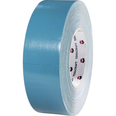 RUBAN ADHÉSIF TISSÉ MONOFACE BLEU-GRIS (L X L) 25 M X 48 MM CONDITIONNEMENT: 1 BOBINE(S) TOOLCRAFT 829B48L25C (1/2)