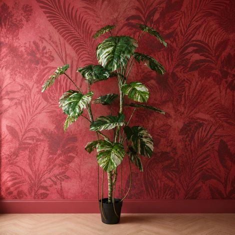210cm Variegated Monstera Realistic Artificial Tree - Premium Quality (1/3)