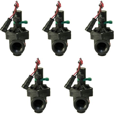 Electroválvula Rain RN 150 9V 1 con regulador de caudal (Pack x 5)  Oferta exclusiva