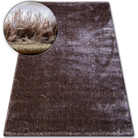 Carpet SHAGGY VERONA brown brown 133x190 cm