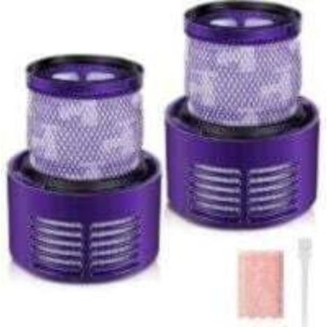 Filtres pour Dyson V10 Sv12, Morpilot 2 filtres pour Dyson Cyclone V10 Sv12 Series V10 Absolute Animal Motorhead Total Clean, 2 pack Repl (1/4)