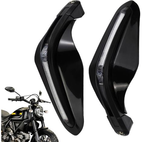Protège-mains pour motos Garde de guidon de moto tout-terrain Équipement de protection, garde de guidon de moto tout-terrain, protège-brosse à main pour guidon