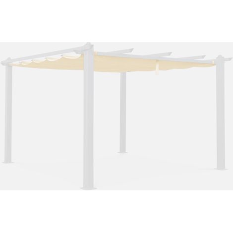Telone per pergola condate in poliestere 3x4 m (1/3)
