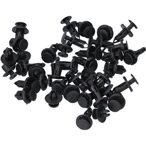 40-teiliges Kfz-Halterungsclip-Drucknieten-Set aus Nylon für Türverkleidungen (1/4)
