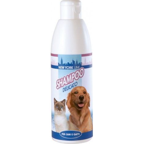 TrAdE Shop Traesio - Shampoo Delicato 250ml Cani Gatti Per Pelo Morbido Setoso Lucente Da Pettinare -
