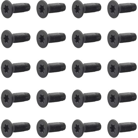 20 vis Torx compatibles avec les boulons de porte et de pare-brise des Jeep Wrangler 76-86 CJ, 87-95 YJ et 97-06 TJ. (1/5)