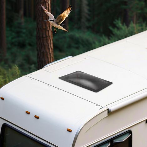 Schwarze 18 x 34 Zoll Wohnmobil Dachluke Ersatzabdeckung Außenabdeckung (1/5)