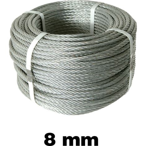 FUNE ACCIAIO ZINCATA MAXIROLL