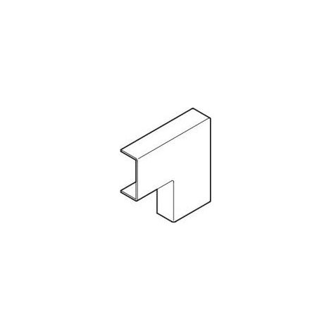 REHAU ANGLE PLAT POUR MOULURE AXIS MINI 50x20 PVC BLANC (6131 657)
