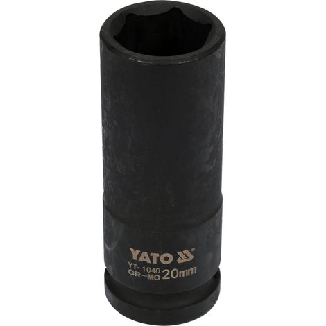 Tiefgarage Schlag-Stecknuss 1/2" x 20 mm CrMo