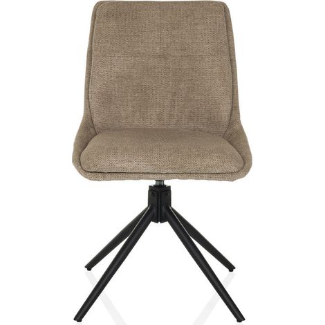 [NEUWERTIG] B-Ware hjh LIVING Dining Stuhl TARVISO I Esszimmerstuhl Deko Stoff beige Polsterstühle (1/2)