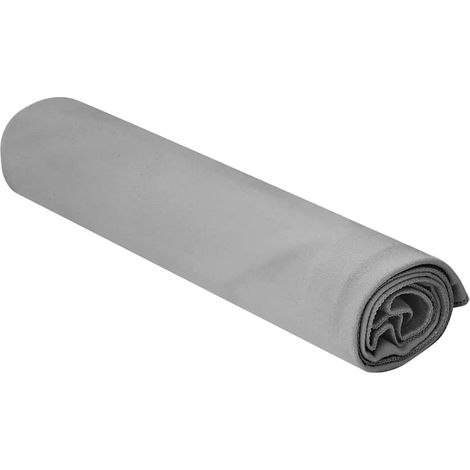 Serviettes de sport 2 pcs Gris foncé 100 x 50 cm (1/5)