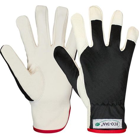 Hase Montagehandschuhe Driver Eco-Tan Größe 10, Ziegennappaleder 10 Stk (1/5)