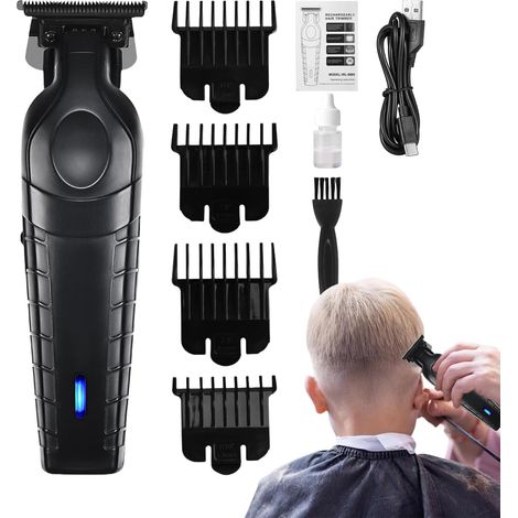 Tondeuse pour coupe de cheveux – Kit toilettage électrique, outil multifonction rasoir et tondeuse  Appareil barbe corps, machine à raser homme, coiffeur lisse - (1/5)