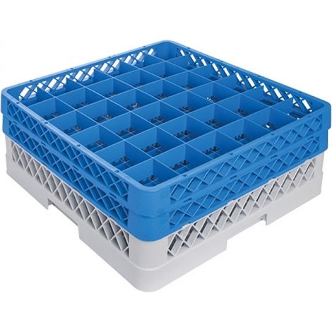 Casier à verres 36 compartiments diam 740 mm / H. 18 mm - Caterracks