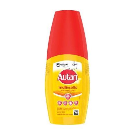 REPELLENTE INSETTI PROTECTION PLUS AUTAN - SPRAY VAPO ML 100- 12 pezzi