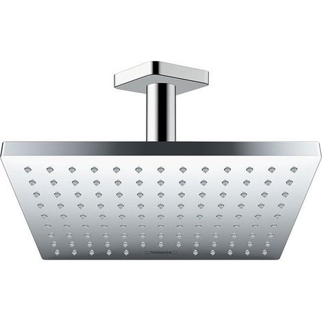 Hansgrohe Vernis Shape Bathroom Shower Drench Head Ceiling Mount EcoSmart Chrome (1/5)
