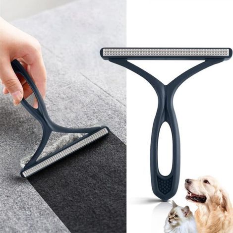 Pet hair cleaning brush, suitable for cats and dogs, portable, reusable, self-cleaning, can be used on carpets, clothes, sofas, cars, beds (1/4)