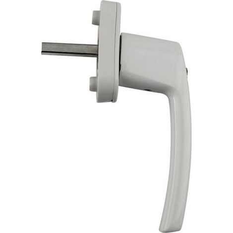2Pcs Poignées de Fenêtre Verrouillables en Aluminium (1/4)