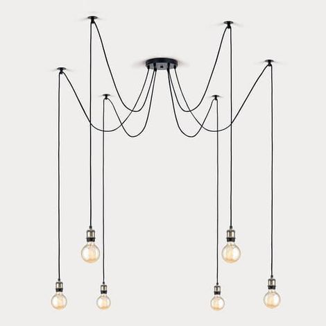[NEUWERTIG] B-Ware Orion Pendelleuchte Jailhouse Deckenlampe Hängeleuchte Deckenlampe Deckenlicht