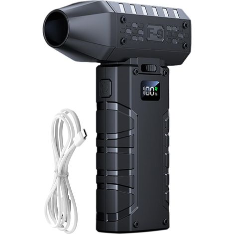 Sèche-cheveux portable, outil de nettoyage rechargeable pour appareils électroniques, nettoyeur rapide sans compresseur, idéal pour la maison, le bureau et la voiture (1/5)