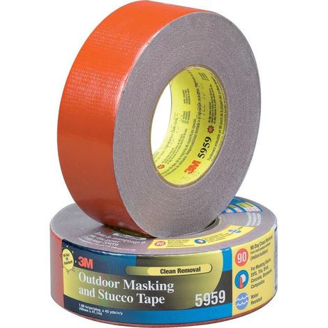 Gewebeband Premium 5959 50mmx22,8m rot 3M (1/2)