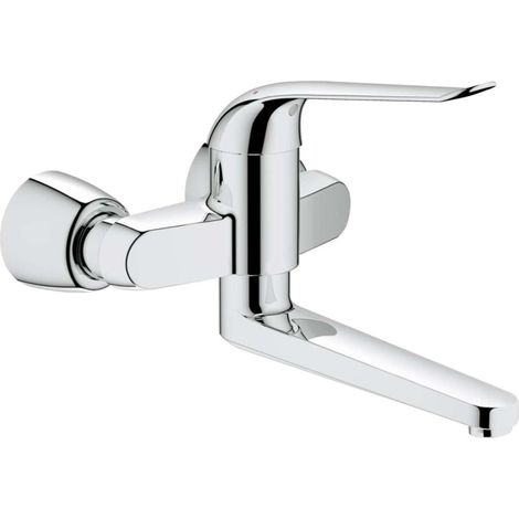 Grohe Euroeco Special Mitigeur monocommandé pour lavabo, montage (1/2)