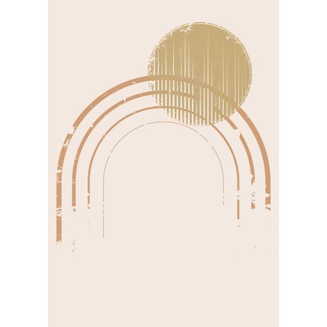 Papier peint panoramique - Boho - 260 cm x 368 cm (1/2)