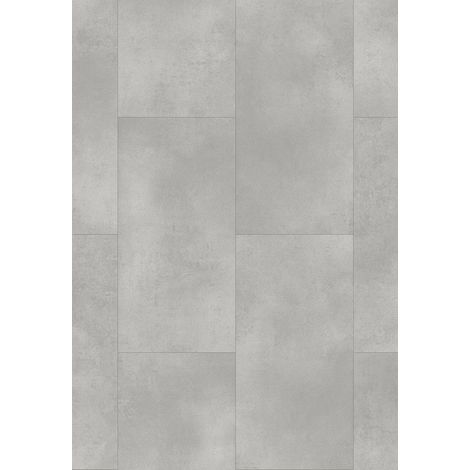 Mexen Silver Shadow échantillon de panneaux vinyles 610 x 305 mm SPC 6,5 mm, sous-couche IXPE 1,5 mm, 4 V-Fuga, Pierre - F1153-S (1/2)