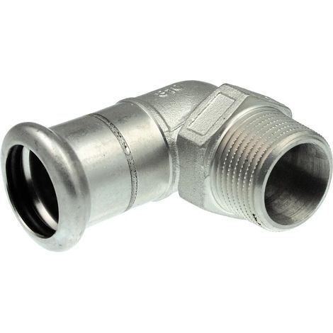 VSH XPress Acero inoxidable Codo de transición 90° i/a 18xR1/2" Tipo R2728, 6190888
