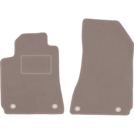 Tapis avant beiges pour : Alfa Romeo Brera coupé (2005-2010)