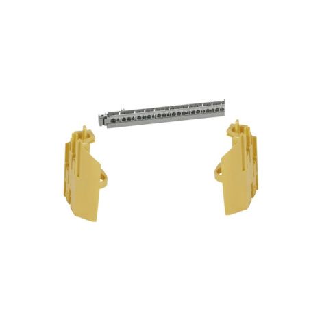 Legrand - Support de borniers et fixation - vide - 50 trous - pour coffret XLu00b3 125 - Ru00e9f. : 404821+401857 (1/3)