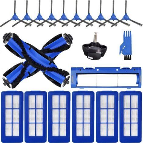 Kit robot aspirapolvere, compatibile con accessori Eufy, modelli compatibili: 11S MAX/15CMAX/30CMAX/G30 EDGE/G10 HYBRID (1/4)