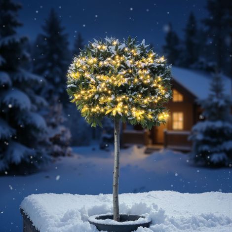 esotec Solar Cluster Guirlande lumineuse avec 200 micro LEDs fil résistant aux intempéries 102581 (1/5)