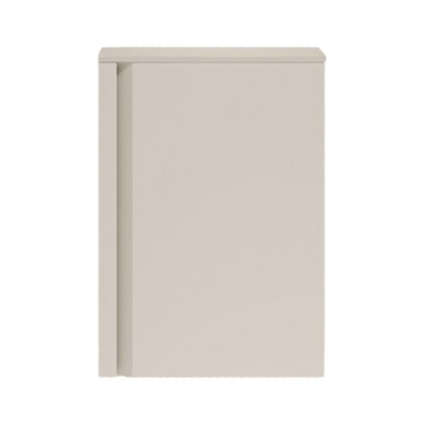 Saniclass Chaci Meuble sous-lavabo pour lave-mains - 40x55cm - 1 porte - avec tablette supérieure - cotton mat (beige)