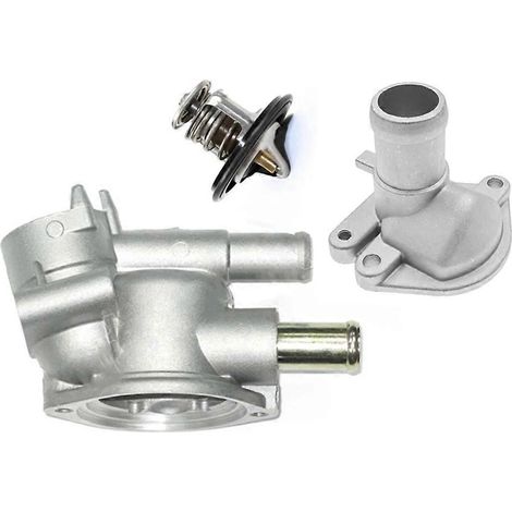 Boîtier de thermostat de liquide de refroidissement moteur 3 pièces pour Honda Civic CR-X 19320PM3010 19320-PM3-010 19311-PM3-000 (1/5)